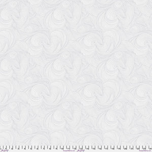 Tone on tone white cotton fabric from Adriane LeBan PWAL005