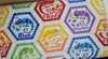 CHEERFUL AND COLORFUL Hexagons
