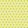Flowers mustard yellow green white inside hexagon shape Tula Pink Besties XLN PWTP220