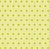 Flowers mustard yellow green white inside hexagon shape Tula Pink Besties XLN PWTP220