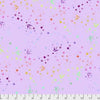 Rainbow fairy dust swallows flying purple blue green orange yellow on lavender background Tula Pink XLN PWTP133-Lavender