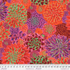 Life like red tonings, pink green magenta succulents printed on fabric    PWPJ113-RED