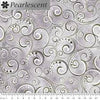 Silver Grey swirls on a grey tone background of fabric 12707p14