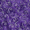 Silver Grey sparkles on a purple fabric background 12707P66