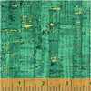 Uncorked Fabric Sea Glass Green colour with streaks of gold through - 50107M-33