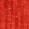 Uncorked Fabric Candy Apple Red colour with streaks of gold through - 50107M-22